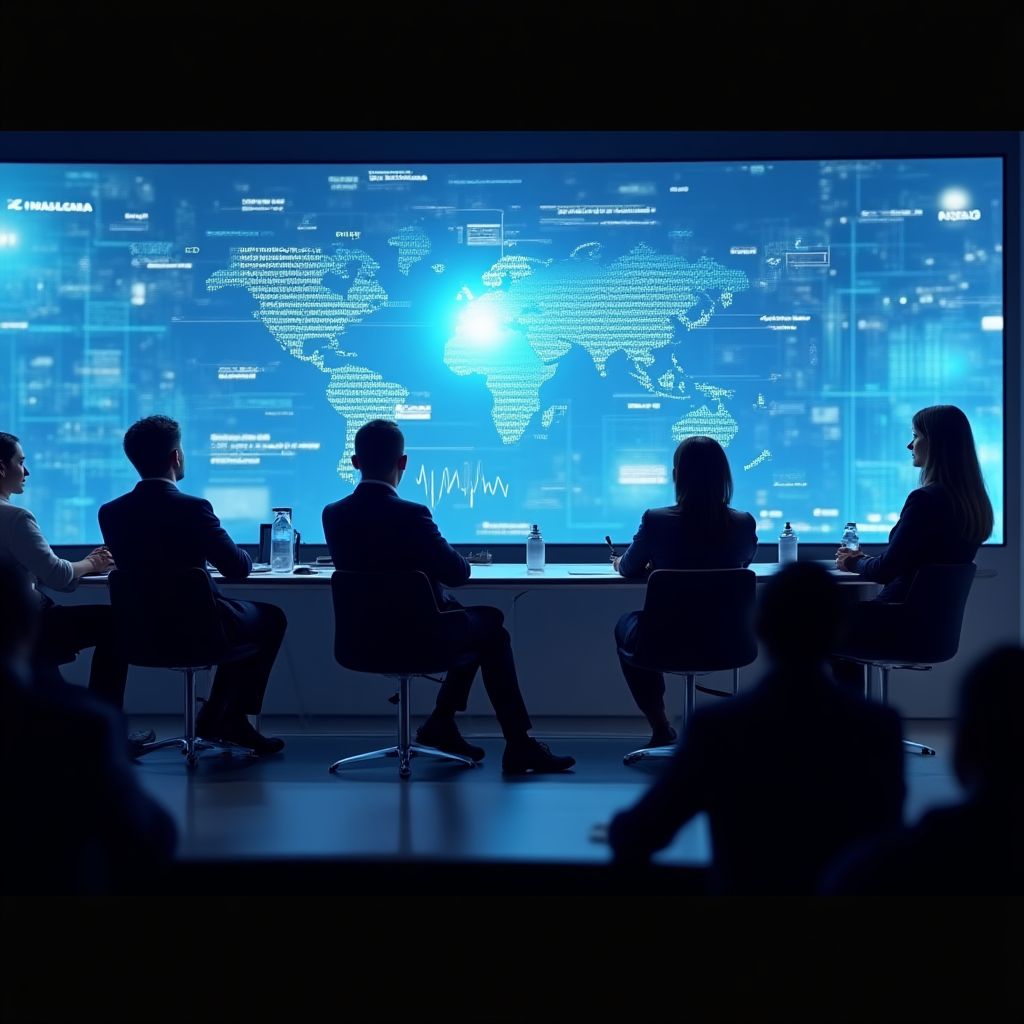 Equipo de FinancieroAR en reunión estratégica