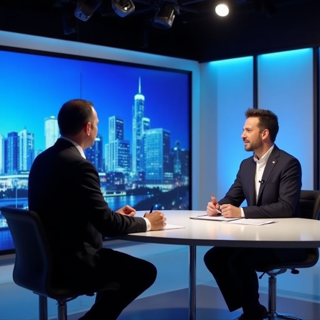 Entrevista en canal de economía